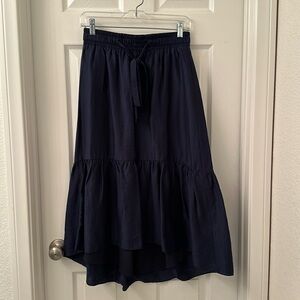 Club Monaco tiered high/low skirt